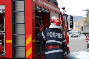 Incendiu la un transformator electric din incinta fabricii de bere din Miercurea Ciuc