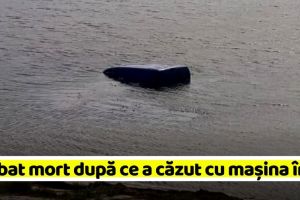 NEAMȚ: Maşină căzută în iaz! Un bărbat a fost găsit mort (FOTO)