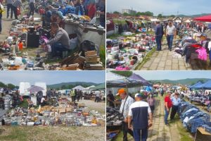 FOTO, VIDEO| S-a redeschis Talciocul din Alba Iulia: După aproape 3 luni, târgul de vechituri este din nou animat de sute de oameni