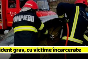 NEAMȚ: Accident grav, cu victime încarcerate, la Girov