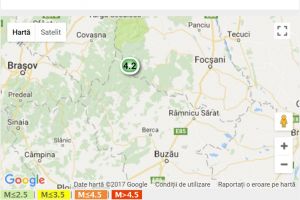 Cutremur în zona seismică Vrancea