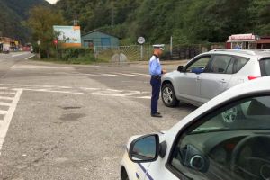 Șofer din Sibiu prins mort de beat la volan pe Valea Oltului la Robeşti