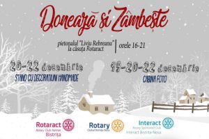 „Donează şi zâmbeşte” pe pietonalul Liviu Rebreanu