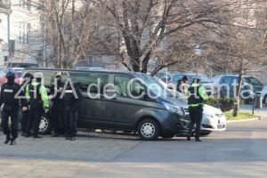 Desfasurare impresionanta de forte in jurul Palatului de Justitie din Constanta. Traficul in zona a fost inchis. De ce au fost luate aceste masuri (galerie foto)