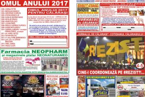 Jurnalul de Călăraşi nr. 3030 din 18.12.2017