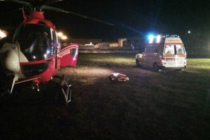 Explozie violenta intr-o locuinta din Dorobantu, judetul Ialomita. Cinci persoane au fost ranite. Elicopterul SMURD chemat in ajutor (galerie foto)