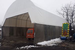 Depozitul de sare de la Lehliu, finalizat de DRDP Constanta. Ce capacitate are acesta si unde mai sunt depozite de sare ale DRDP Constanta (galerie foto)