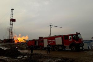 FOTO&VIDEO. Cum s-a produs incendiul de la Moftin. Misiune dificilă pentru pompieri