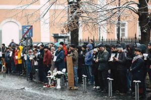 VIDEO – Flashmob din nou la Sibiu. Lapoviţa nu i-a speriat pe oameni