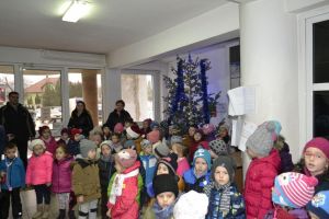 FOTO: La IPJ Alba au sosit primii colindători