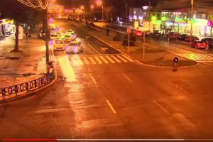 Bătaie în trafic, între taximetrişti