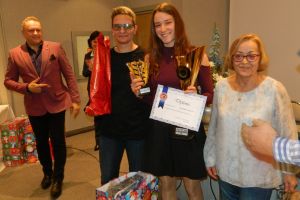 Huszar Ingrid a fost desemnată sportivul anului 2017 la clubul Crişul