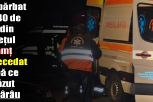Un bărbat de 40 de ani din judeţul Neamţ a decedat după ce a căzut într-un pârâu