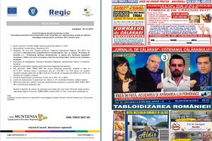 Jurnalul de Călăraşi nr. 3031 din 19.12.2017