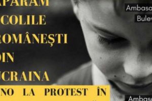 Proteste pentru LIMBA ROMÂNĂ la Ambasadele UCRAINEI

