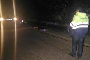 Biciclist accidentat mortal de un autoturism