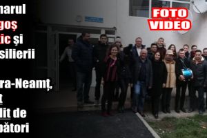 Primarul Dragoş Chitic şi consilierii PNL Piatra-Neamţ, gest inedit de sărbători