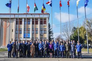 Roşu-Chiajna. La Şcoala de Aplicaţie a Jandarmeriei Române – Festivitatea absolvirii Cursului Superior Internaţional