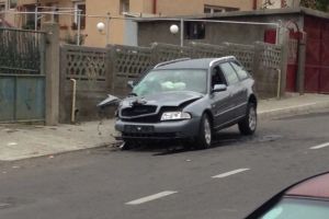 Accident pe DJ 142. Un şofer a adormit la volan