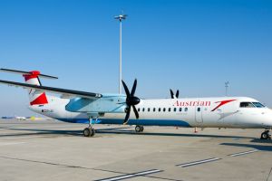 Cursa Sibiu – Viena, probleme la aterizare. Avionul a lovit o pasăre