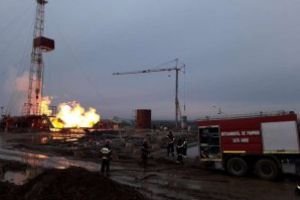 IGSU: Masuri speciale pentru eliminarea riscului de explozie la sonda de gaz din judetul Satu Mare