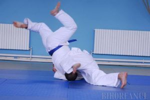 Judoka orădeni Szoke Laszlo şi Valentin Radu, la 