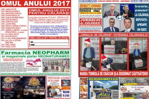 Jurnalul de Călăraşi nr. 3032 din 20 decembrie 2017