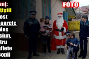 Acţiune caritabilă realizată de poliţiştii Inspectoratului de Poliţie Judeţean Neamţ