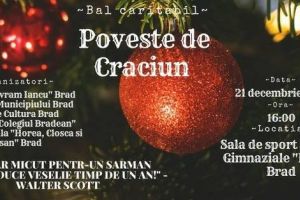 Bal caritabil de Crăciun la Brad