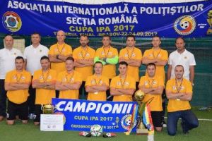 Echipa Poliţiei Mureş, calificată la Campionatul Mondial de fotbal în sală!