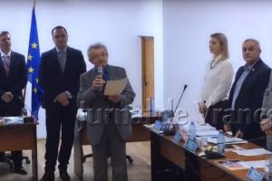 VIDEO: Focşaniul are încă un cetăţean de onoare