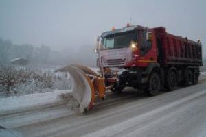 Pe drumurile judeţene din Cluj se circulă normal. Niciun drum nu este blocat de zăpezi