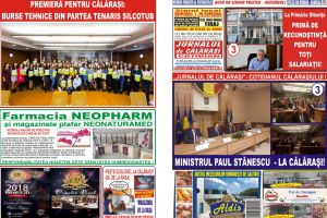 Jurnalul de Călăraşi nr. 3033 din 21 decembrie 2017
