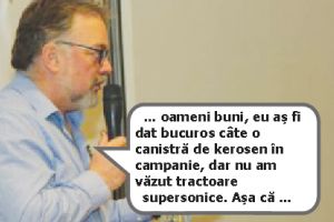 Poftim, voila… de vezi!  La kerosen înainte!