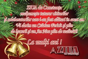 Craciun Fericit si plin de bucurii si un An Nou plin de realizari! 