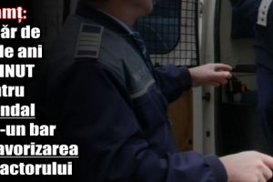 Neamţ: Tânăr de 24 de ani reţinut pentru scandal într-un bar şi favorizarea infractorului