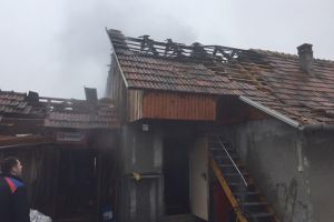Incendiu la acoperisul unei case din comuna Nitchidorf