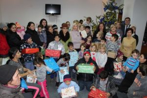 PNL Sibiu- Moş Crăciun pentru copiii sărmani