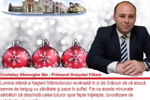Primăria Oraşului Filiaşi – primar Costeluş Gheorghe Ilie: La Mulţi Ani!