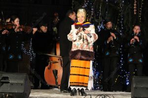 Concert de Crăciun pe pietonal cu Sava Negrean Brudaşcu (FOTO-VIDEO)