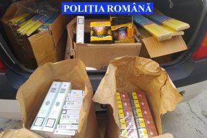 Percheziţii la contrabandişti de ţigări