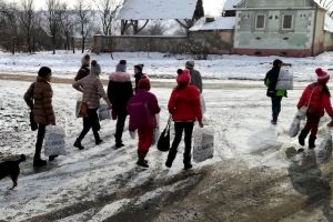 USR Sibiu a donat 85 de cărţi pentru 52 de copii din Bîrghiş