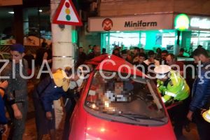 Accident rutier pe bulevardul Mircea cel Batran din Constanta. Un pieton ranit grav (galerie foto) 