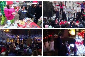 FOTO: Ieri, la Câmpeni, zi de solidaritate şi de bucurie pentru copiii din Munţii Apuseni: târg caritabil de Crăciun şi apariţia moşului încărcat cu daruri