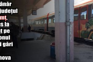 Un tânăr din judeţul Neamţ, prins la furat pe peronul unei gări din Prahova