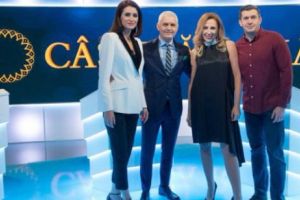 De Crăciun, Iuliana Tudor, Irina Păcurariu şi Dragoş Pătraru fac spectacol la „Câştigă România!”