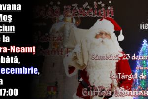 Caravana lui Moş Crăciun vine la Piatra-Neamţ sâmbătă, 23 decembrie, de la ora 17:00