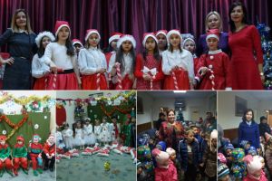 FOTO: Elevii Școlii Gimnaziale Crăciunelu de Jos au vestit Naşterea Domnului