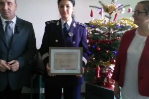 Inspectoratul judeţean de poliţie, distins cu Premiu pentru parteneriat