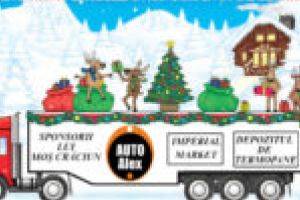 Autoalex aduce şi anul acesta TIR-ul lui Moş Crăciun la Moldova Nouă